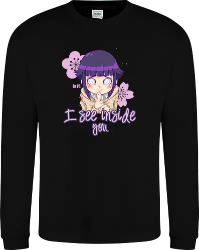 I See Inside You - hinata, shipuuden, manga, anime, psychodelicia - Sweatshirt