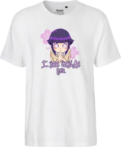 I See Inside You - hinata, shipuuden, manga, anime, psychodelicia - Fairtrade T-Shirt