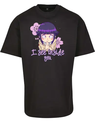 I See Inside You - hinata, shipuuden, manga, anime, psychodelicia - BYB Oversize T-Shirt 
