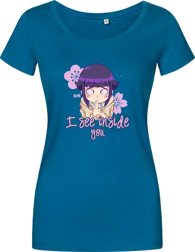 I See Inside You - hinata, shipuuden, manga, anime, psychodelicia - Women T-Shirt