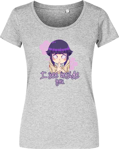 I See Inside You - hinata, shipuuden, manga, anime, psychodelicia - Women T-Shirt