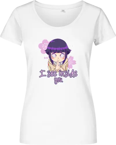 I See Inside You - hinata, shipuuden, manga, anime, psychodelicia - Women T-Shirt