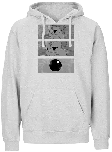 Koala - koala, australia, australien, meme - Fairtrade Hoodie