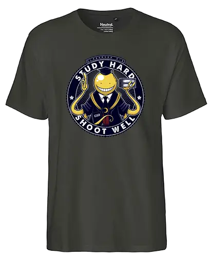 Classroom 3-E - Assassin, koro-sensei, anime, klasse 3-e, 9-e, assasination - Fairtrade T-Shirt