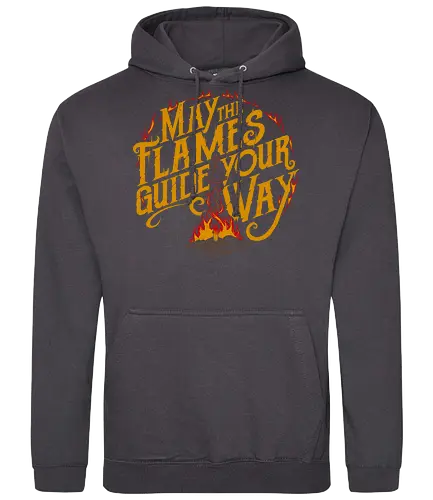 Guide me - souls, gaming, gamer, sword, fire, may flames guide your way - Standard Hoodie
