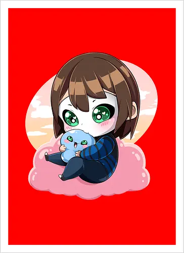 GLP - Baby auf Wolke - Artprint