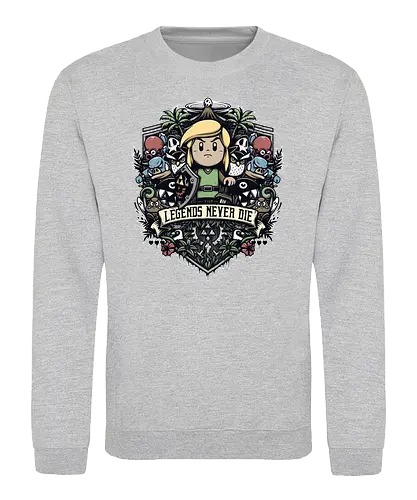 Legends Never Die - gaming, console, remake, Princess, Hero of Time - Sweatshirt