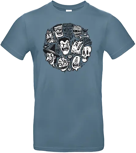 Classic Monsters - monster, vampire, werewolf, mummy, mumie, hexe, witch, frankenstein, geist - Standard T-Shirt