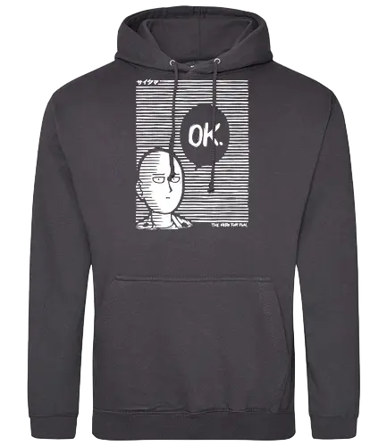 Hero for fun - anime, manga, one, punch, man, saitama - Standard Hoodie