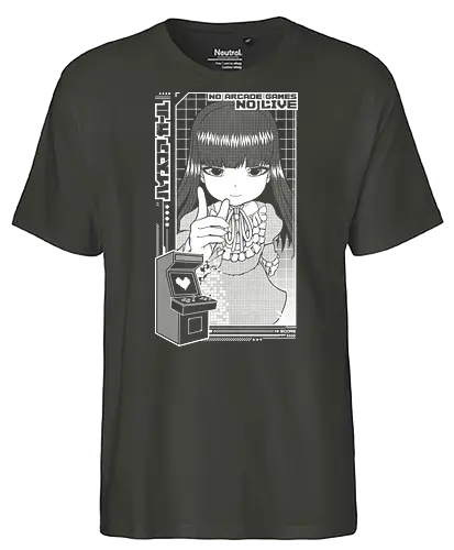 Hi Score - anime, girl, High Score, Hi Score Girl - Fairtrade T-Shirt