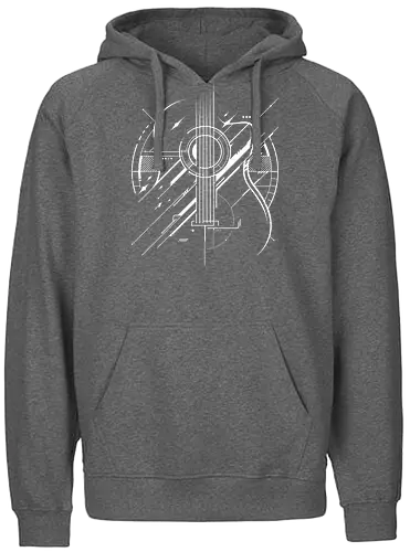 Proyect Guitar - guitar, music, band - Fairtrade Hoodie