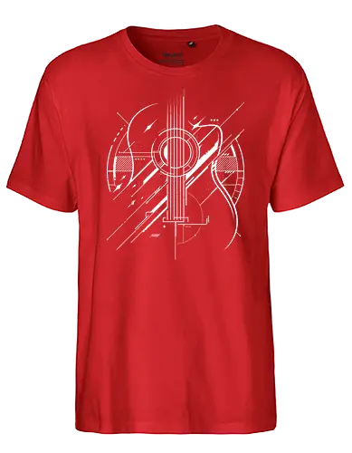 Proyect Guitar - guitar, music, band - Fairtrade T-Shirt