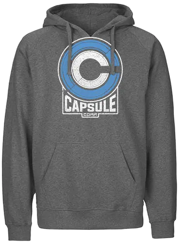 Capsule 2073 - dragon, ball, logo, anime, manga - Fairtrade Hoodie