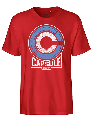 Capsule 2073 - dragon, ball, logo, anime, manga - Fairtrade T-Shirt