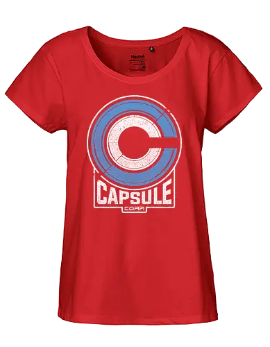 Capsule 2073 - dragon, ball, logo, anime, manga - Fairtrade Girl Shirt