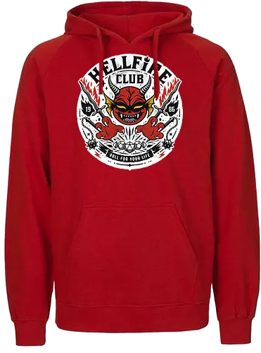 Roll for your Life - Hellfire, club, stranger, Eddie - Fairtrade Hoodie