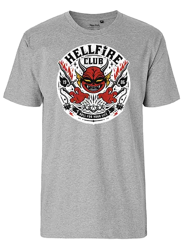 Roll for your Life - Hellfire, club, stranger, Eddie - Fairtrade T-Shirt