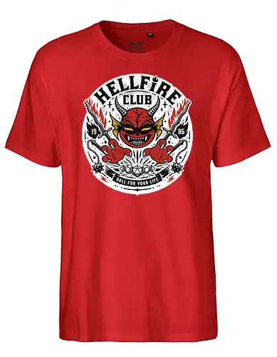 Roll for your Life - Hellfire, club, stranger, Eddie - Fairtrade T-Shirt