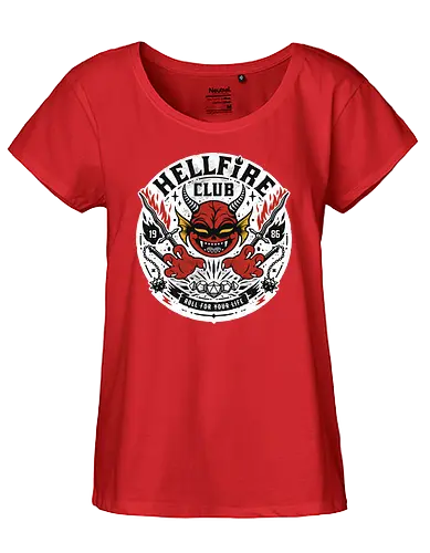 Roll for your Life - Hellfire, club, stranger, Eddie - Fairtrade Girl Shirt