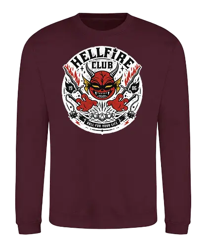 Roll for your Life - Hellfire, club, stranger, Eddie - Sweatshirt