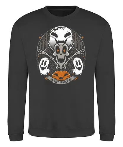 Stay Spooky - Halloween ED - halloween, spooky, skeleton, retro - Sweatshirt
