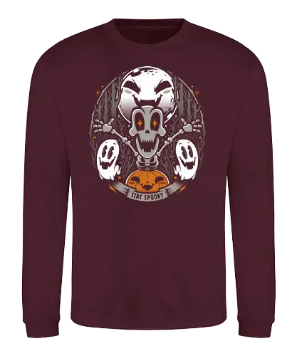 Stay Spooky - Halloween ED - halloween, spooky, skeleton, retro - Sweatshirt