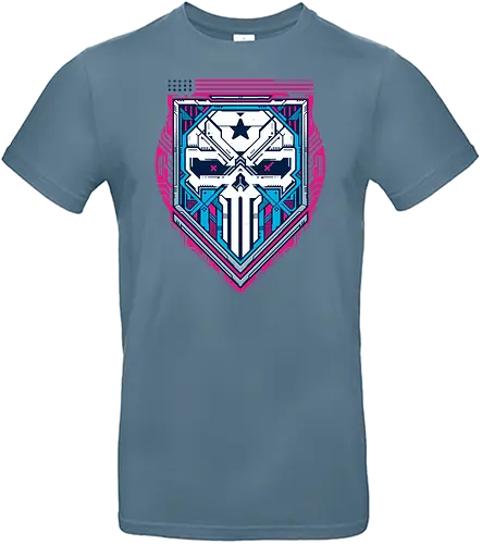 PARA CYBER BELLUM V2 - cyber, cyberpunk, punish, skull - Standard T-Shirt