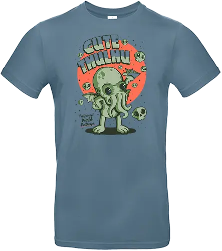 Cutethulhu - cthulhu, cute, hp lovecraft, arkham, horror - Standard T-Shirt