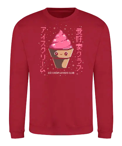 Ice Cream Lovers Club - eis, japan, icecream - Sweatshirt