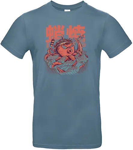 Once Upon - takoyaki, japan, monster, kaiju - Standard T-Shirt