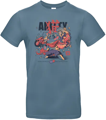 AKitty - akira, anime, cat, katze, kitty, mashup, 80s, manga - Standard T-Shirt
