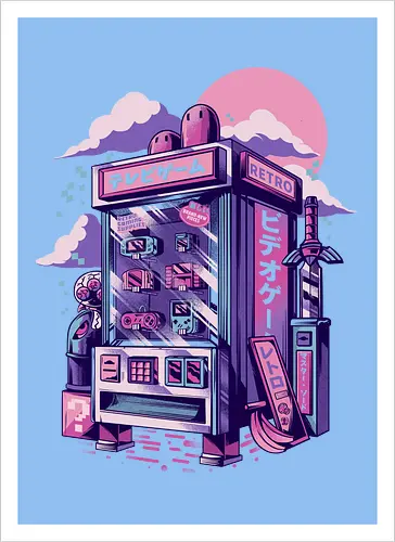 Retro Vending Machine