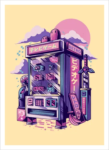 Retro Vending Machine