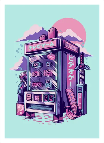 Retro Vending Machine