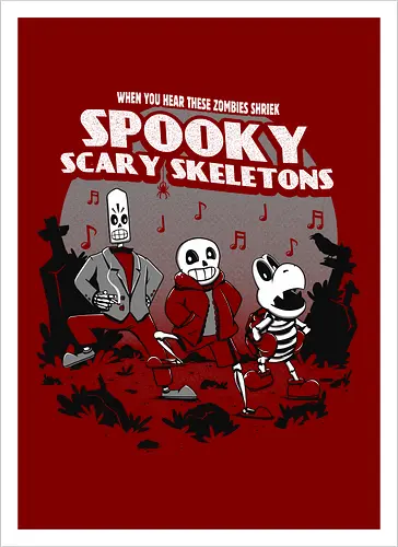 Spooky Scary Skeletons