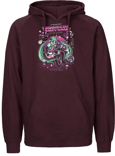 Virtual Band - gorilla, music, band, virtuell, musik, fan, merch, merchandise - Fairtrade Hoodie