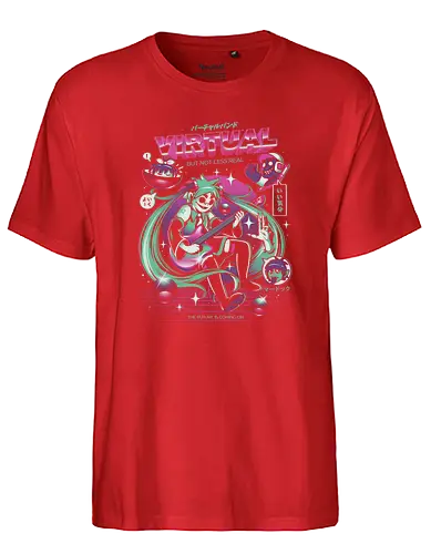 Virtual Band - gorilla, music, band, virtuell, musik, fan, merch, merchandise - Fairtrade T-Shirt