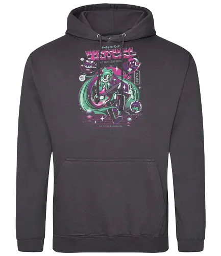Virtual Band - gorilla, music, band, virtuell, musik, fan, merch, merchandise - Standard Hoodie
