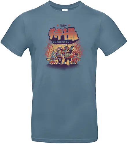 Cutesatsu - japan, nippon, cute, kawaii, power, ranger, 90s - Standard T-Shirt