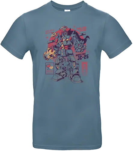 Mecha Jesus - jesus, christ, jesus christ, jesus christus, mecha, robot, mech, awesome, gundam, fun - Standard T-Shirt