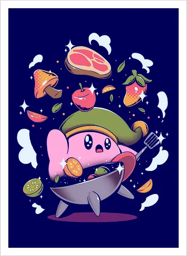 Pink Boy Cooking