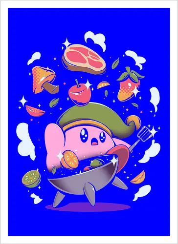 Pink Boy Cooking