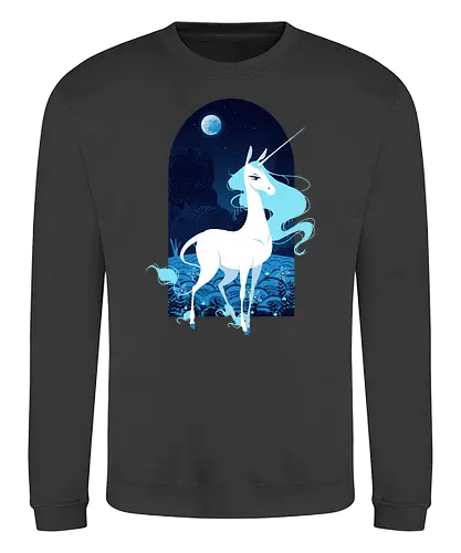 Amalth - film, movies, the last unicorn, unicorn, ursulalopez, das letzte einhorn - Sweatshirt