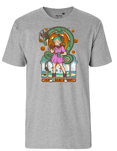 Capsule Nouvu - db, dbz, anime, manga, vegeta, saiyajin, son-goku, bulma, nouvu art - Fairtrade T-Shirt