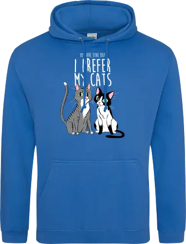 I prefer my cats