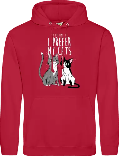 I prefer my cats
