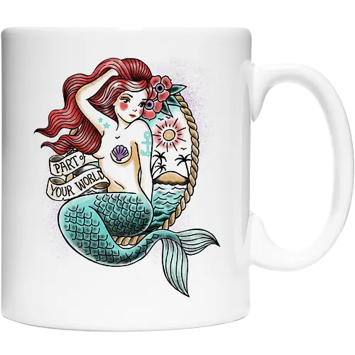 Mermaid Tattoo - ursulalopez, meerjungfrau, mermaid, tattoo