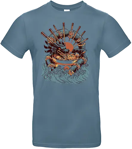 Dragon Sushi Ramen - sushi, dragon, ramen, japan, soup, suppe, drache, maki - Standard T-Shirt