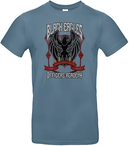 Black Eagles Crest - fire, Emblem, Three houses, rpg, Black eagles - Standard T-Shirt