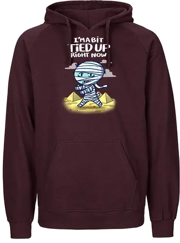 Tied Up - mumie, mummy, pyramide, Statement - Fairtrade Hoodie